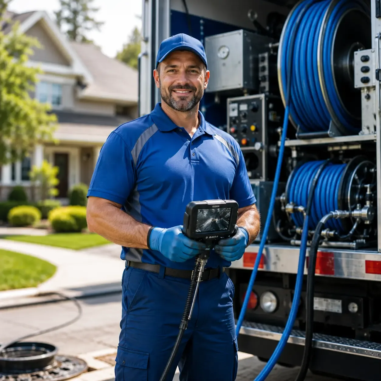 Local outdoor drain cleaning specialists in Grand River, OH